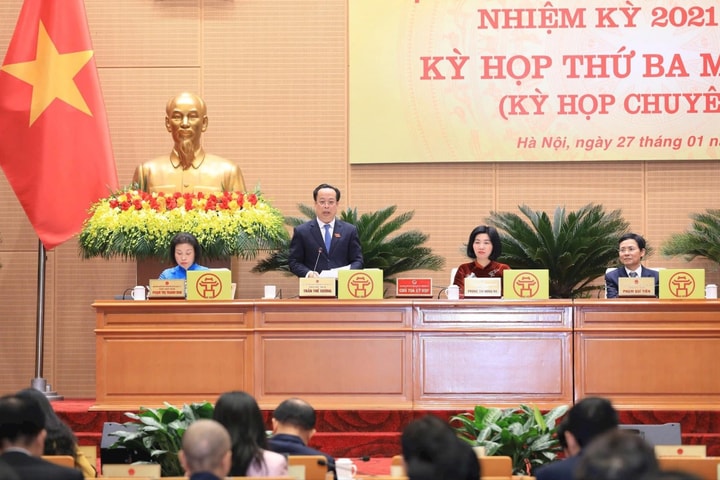 HĐND TP Hà Nội quyết nghị loạt vấn đề lớn về đầu tư, quy hoạch và nhân sự