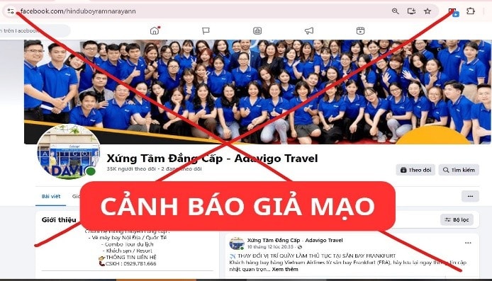 Bộ Công an cảnh báo các thủ đoạn lừa đảo dịch vụ du lịch dịp Tết Bính Ngọ