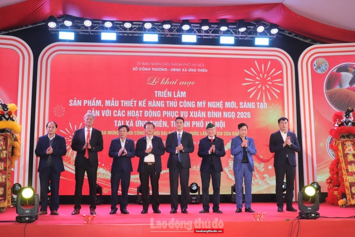 Triển lãm Xuân Bính Ngọ 2026: Điểm hẹn hội tụ tinh hoa thủ công mỹ nghệ Thủ đô