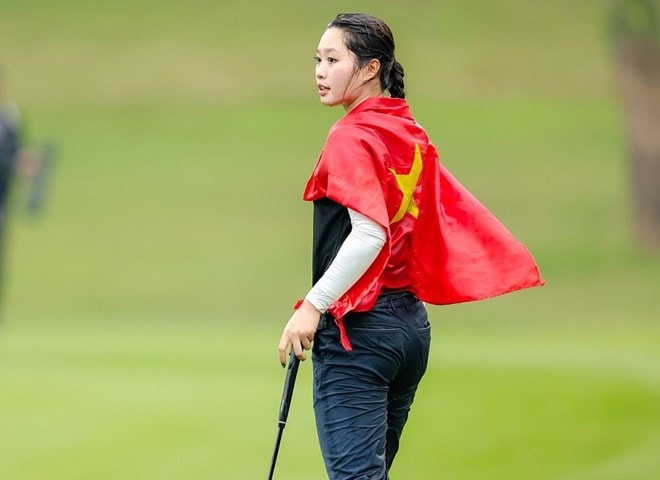 Lê Chúc An là golfer Việt Nam đầu tiên lọt top 170 golf thủ nghiệp dư nữ hàng đầu thế giới