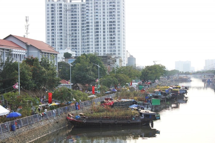 TP Hồ Chí Minh Tái hiện không gian Tết sông nước với chợ hoa Xuân “Trên bến dưới thuyền”
