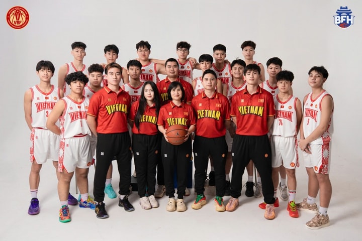 Đội tuyển U14 Việt Nam lên đường tham dự Giải Bóng rổ Châu Á Samaranch Cup 2026 tại Trung Quốc