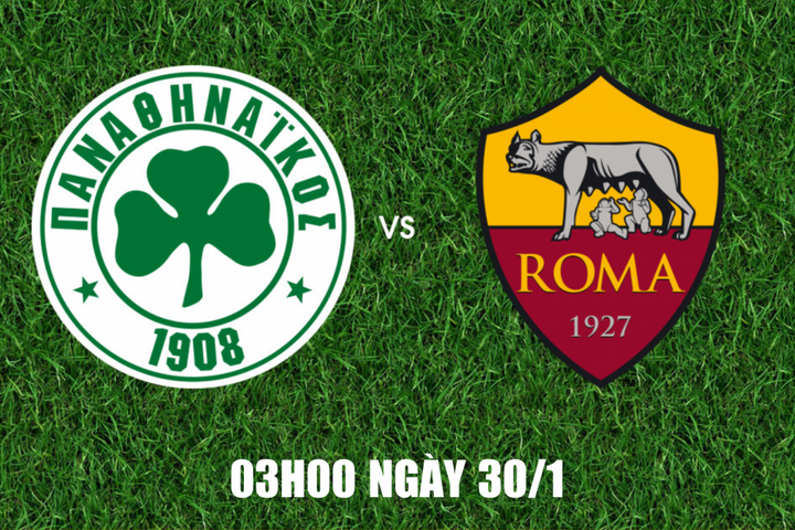 Panathinaikos vs Roma: Thử thách tại Athens cho mục tiêu Top 8 của đại diện Serie A