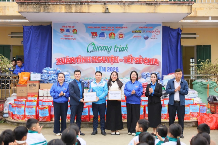 Ấm áp “Xuân tình nguyện, Tết sẻ chia” của tuổi trẻ