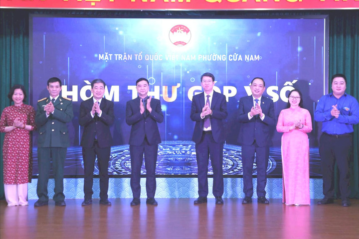 Phường Cửa Nam ra mắt “Hòm thư góp ý số”