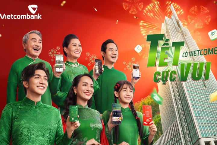 “Có Vietcombank, Tết cực Vui”: Khởi ngàn lộc phát, góp nhịp hanh thông cho mùa Tết 2026
