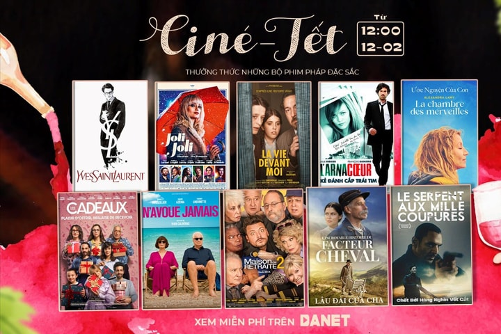 “Cine-Tết” - Tháng phim Pháp miễn phí đón Tết Bính Ngọ