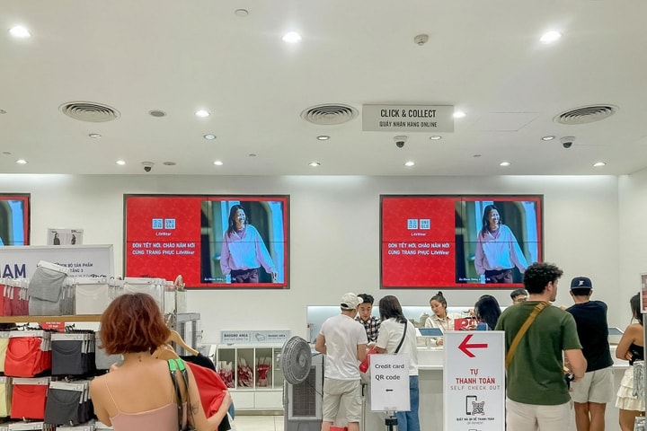 UNIQLO mở rộng khu vực giao hàng xuyên Tết