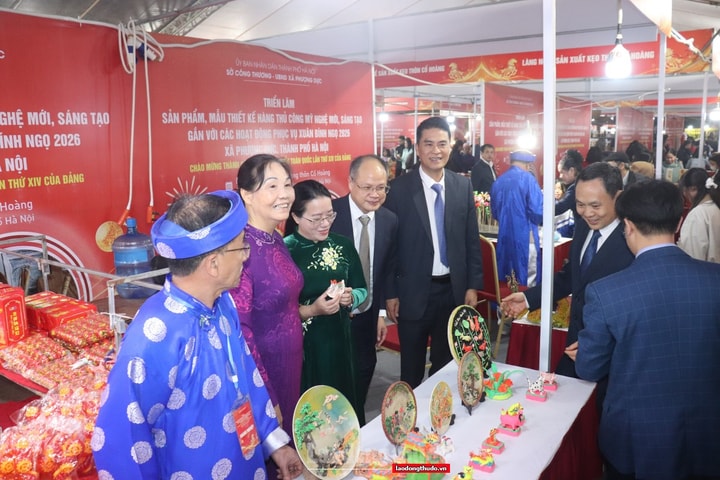 Triển lãm thủ công mỹ nghệ Xuân Bính Ngọ 2026: Thúc đẩy tiêu dùng và sáng tạo làng nghề