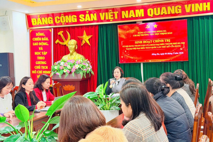Đống Đa: Lan toả tinh thần Đại hội XIV của Đảng vào đời sống