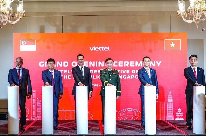 Viettel khai trương Văn phòng đại diện tại Singapore