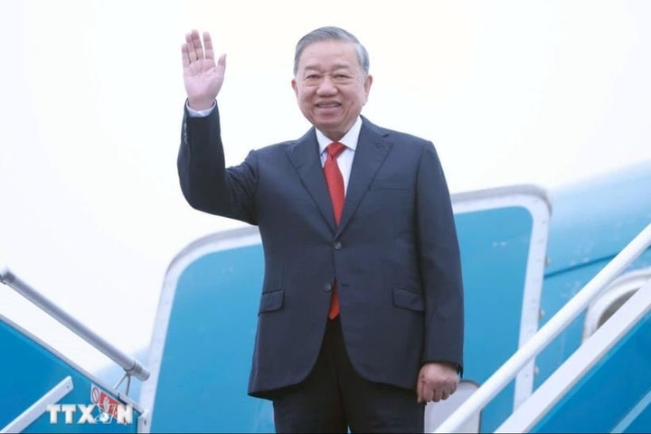 Tổng Bí thư Tô Lâm lên đường thăm cấp Nhà nước Vương quốc Campuchia