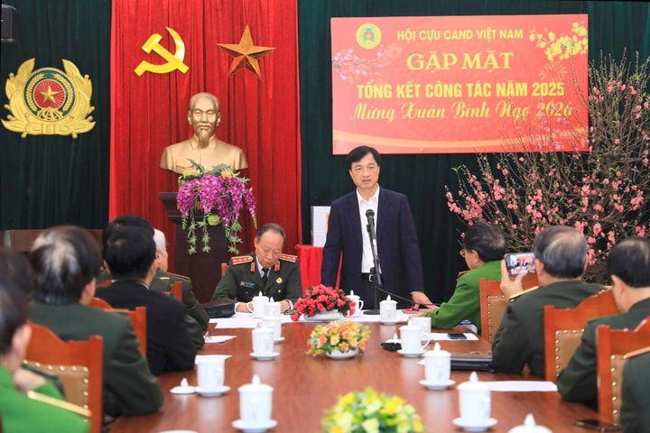 Bí thư Thành ủy Hà Nội Nguyễn Duy Ngọc thăm Hội Cựu Công an nhân dân Việt Nam