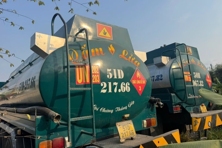Công an TP Hồ Chí Minh triệt phá đường dây sản xuất xăng giả