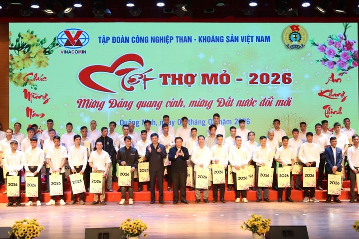 Ấm áp “Tết thợ mỏ 2026”, lan tỏa nghĩa tình vùng than Quảng Ninh