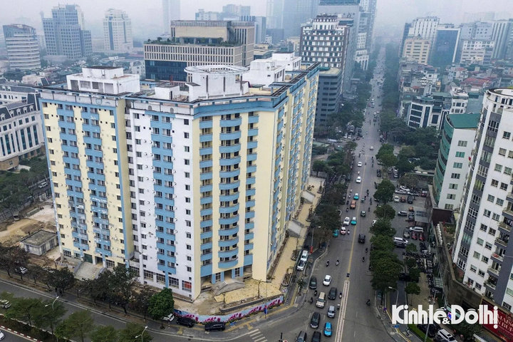 Dự án tái định cư “đất vàng” Cầu Giấy bất ngờ hồi sinh sau nhiều năm bỏ hoang