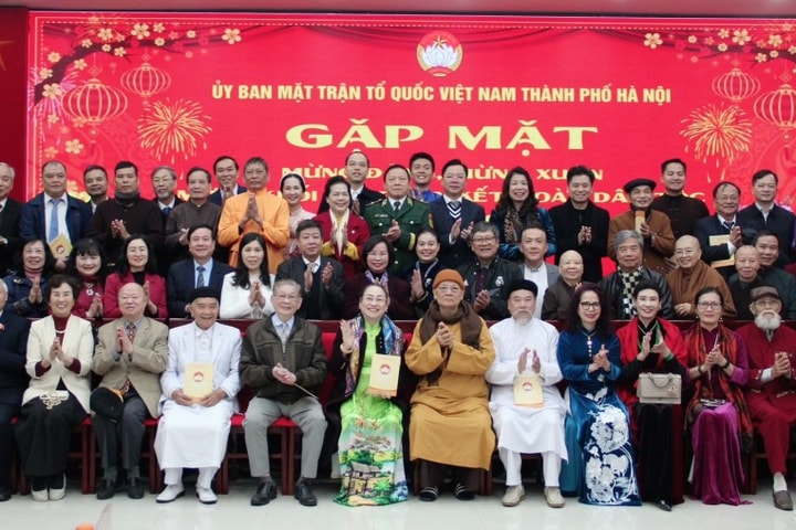 Mặt trận TP Hà Nội gặp mặt khối đại đoàn kết dân tộc Xuân Bính Ngọ