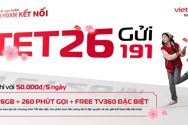 Viettel phủ sóng 5G toàn quốc, tung gói TET26 giúp người dân đón Tết vẹn toàn - hân hoan kết nối