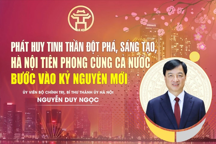Phát huy tinh thần đột phá, sáng tạo, Hà Nội tiên phong cùng cả nước bước vào kỷ nguyên mới