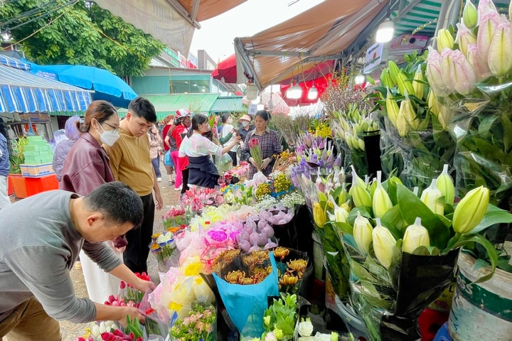Đặc sắc chợ hoa xuân cuối năm ở Thủ đô