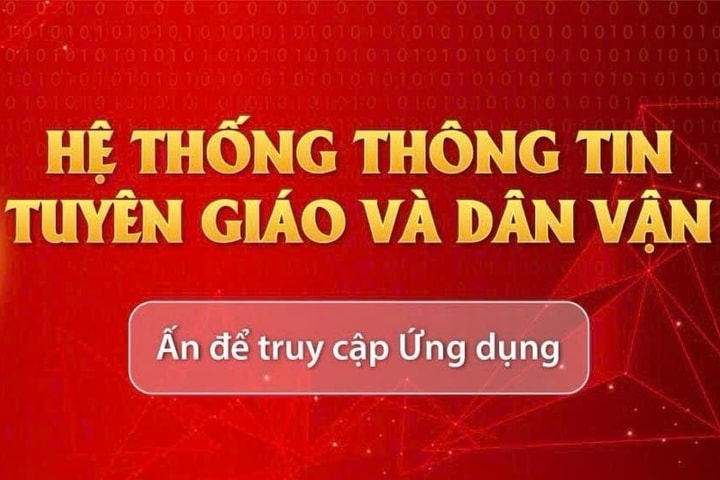 Ứng dụng Tuyên giáo và Dân vận - Kênh thông tin chính thống của Đảng trên không gian số