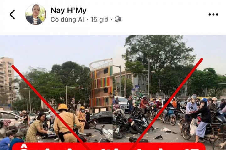Công an Hà Nội cảnh báo chiêu trò dùng AI cắt ghép thông tin cũ gây hoang mang dư luận