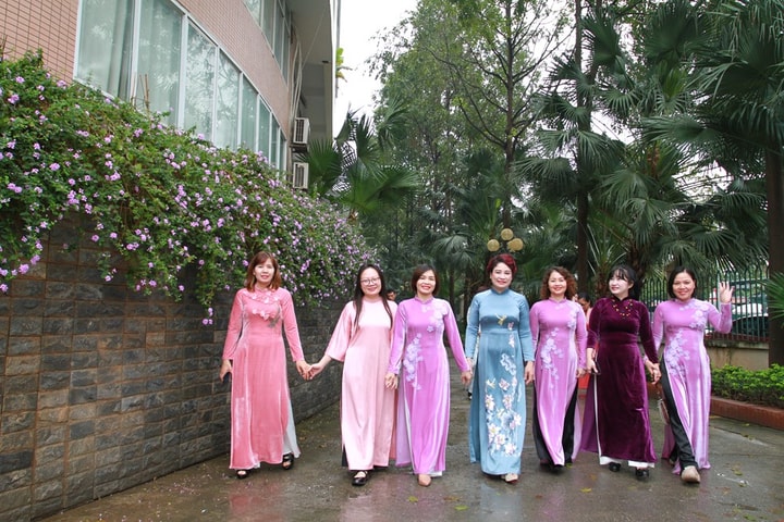 Hưởng ứng “Tháng áo dài phụ nữ Thủ đô”
