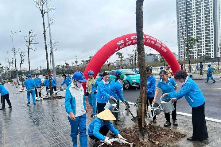 Xã Gia Lâm phấn đấu trồng gần 1.000 cây xanh năm 2026