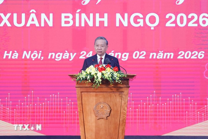 Tổng Bí thư Tô Lâm: TTXVN vươn lên ở tầm cao mới, xứng đáng là mạch máu thông tin tin cậy của đất nước