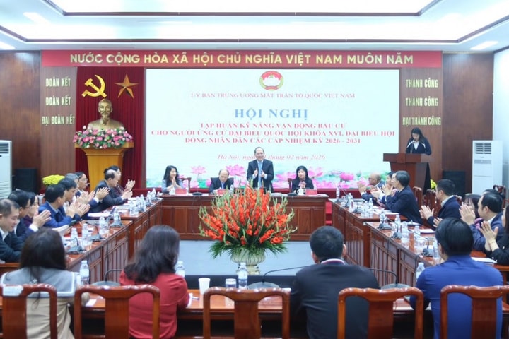 Tập huấn kỹ năng vận động tranh cử cho ứng viên khối Mặt trận