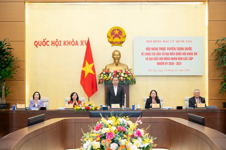 Hội nghị trực tuyến toàn quốc triển khai công tác bầu cử