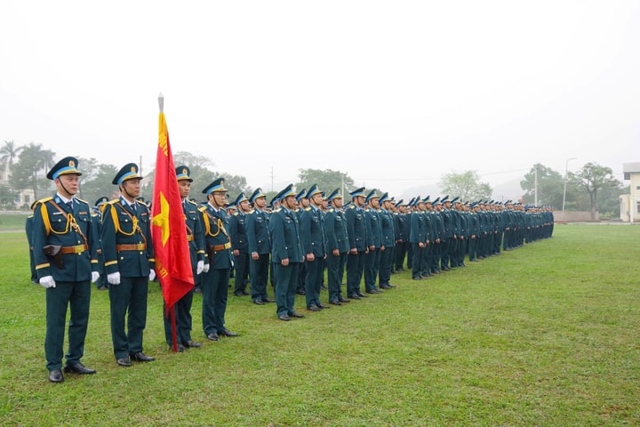 Khối Cơ quan Sư đoàn Không quân 371 tổ chức lễ ra quân huấn luyện năm 2026