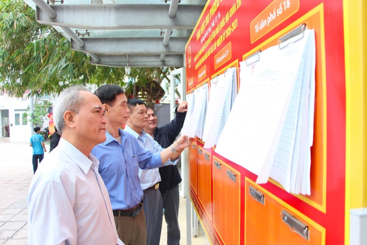 Phường Giảng Võ ra mắt "Bản đồ số hóa thông tin bầu cử"