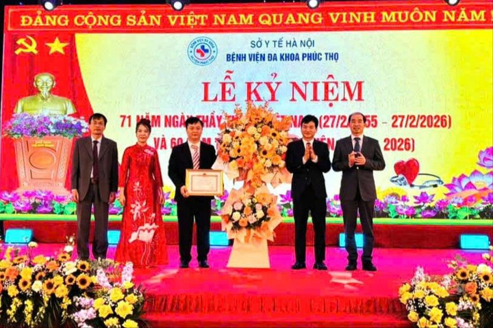 Bệnh viện Đa khoa Phúc Thọ: 60 năm xây dựng và phát triển, vì sức khỏe nhân dân