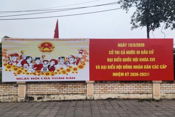 Xã Phúc Thịnh hoàn thành công tác chuẩn bị cơ sở vật chất phục vụ bầu cử