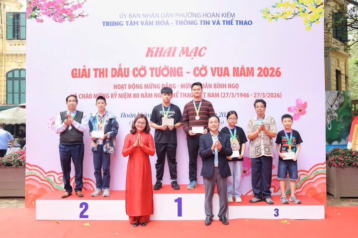 Hoàn Kiếm lan tỏa phong trào thể thao cờ tướng, cờ vua