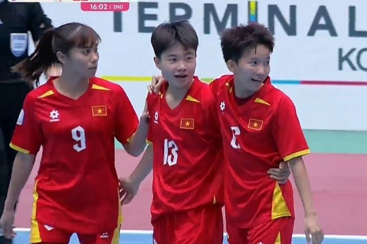 Đánh bại Indonesia, đội tuyển futsal nữ Việt Nam giành Huy chương đồng tại giải Đông Nam Á