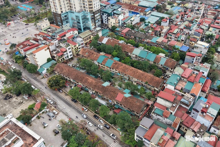 Cận cảnh khu tập thể cũ sắp trở thành chung cư hiện đại tại Hà Đông