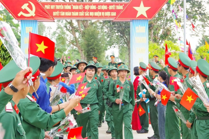 Ấn tượng ngày đầu nhập ngũ của chiến sĩ mới Quân khu 5
