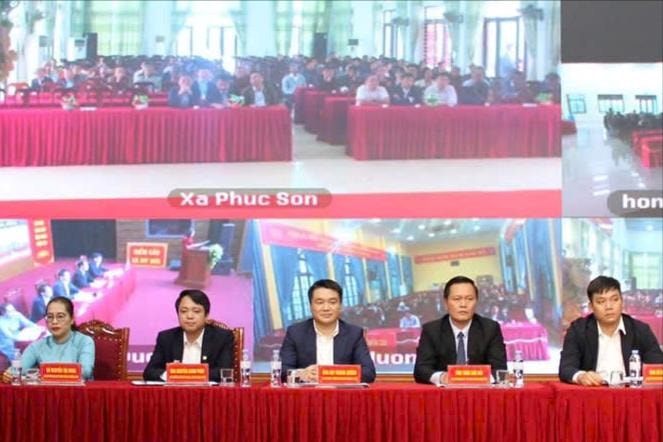 Các ứng cử viên đại biểu HĐND thành phố Hà Nội - đơn vị bầu cử số 22 vận động bầu cử