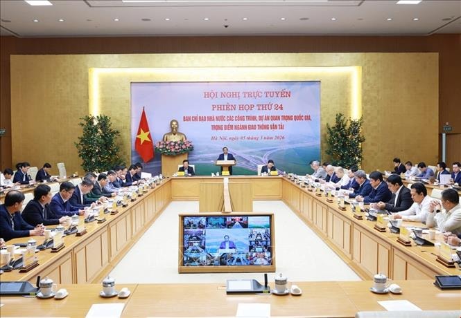 Thủ tướng Phạm Minh Chính chủ trì phiên họp thứ 24 Ban Chỉ đạo các công trình giao thông quan trọng