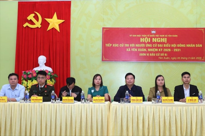 Ứng cử viên HĐND xã Yên Xuân cam kết lắng nghe cử tri, hành động vì quyền lợi của nhân dân