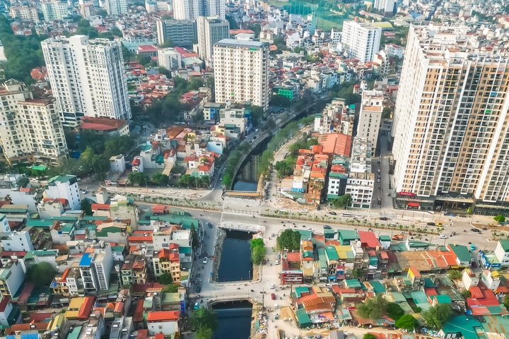 Diện mạo mới của cầu vượt sông Lừ trên tuyến đường Vành đai 2,5