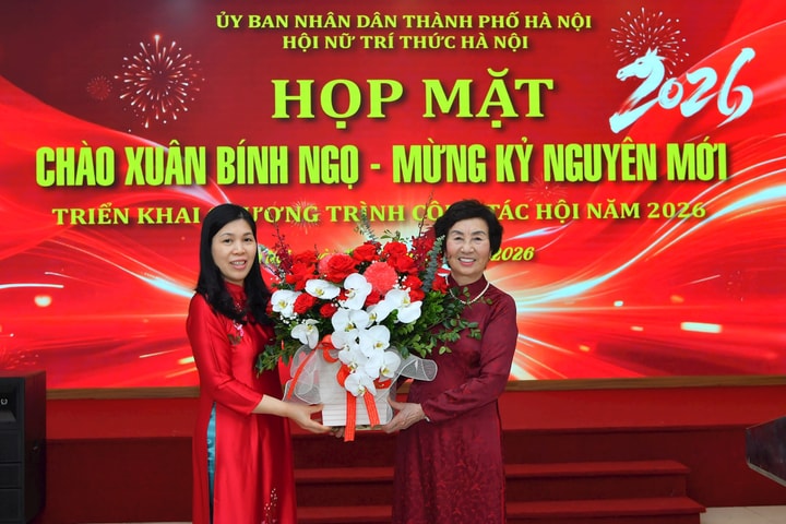 Hội Nữ trí thức Hà Nội họp mặt đầu xuân, triển khai kế hoạch hoạt động năm 2026