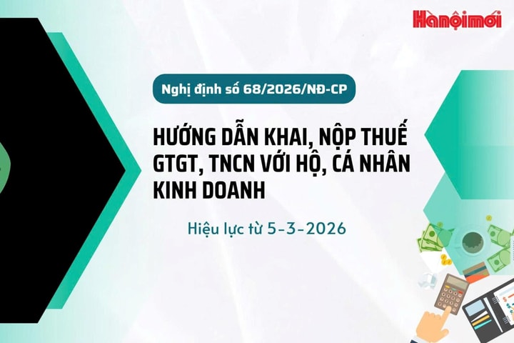 Hướng dẫn khai, nộp thuế kinh doanh theo nghị định mới
