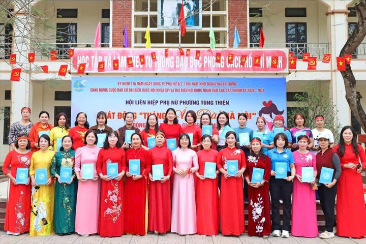 Phụ nữ Tùng Thiện với trách nhiệm công dân và khát vọng đóng góp cho cộng đồng