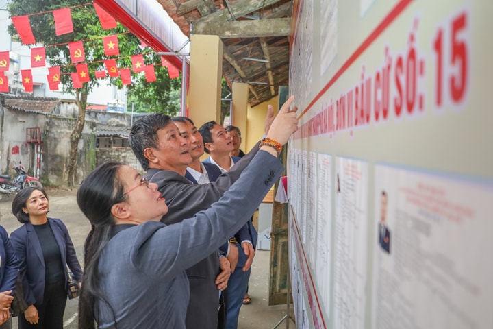 22 đại biểu trúng cử HĐND xã Suối Hai