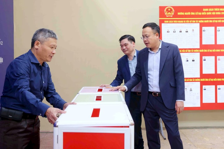 Phường Ba Đình bảo đảm tiến độ công tác chuẩn bị bầu cử