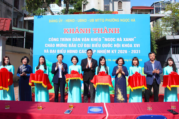 Dân vận khéo giải quyết “điểm nghẽn” với mô hình “Ngọc Hà xanh”