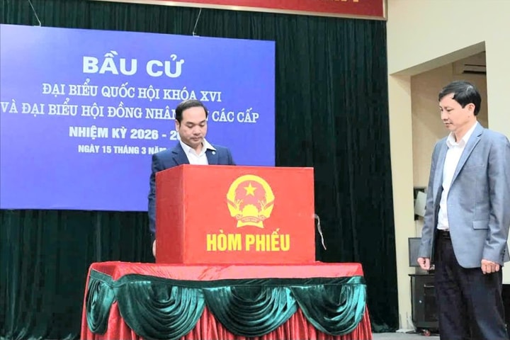 Xã Sơn Đồng ra mắt mô hình “Bản đồ kỹ thuật số tra cứu khu vực bỏ phiếu bầu cử”